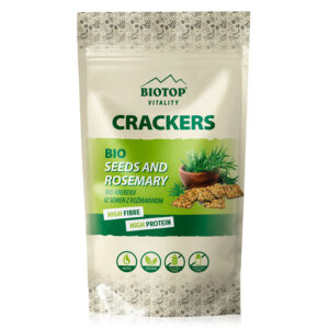 Bio krekerji z rožmarinom Biotop