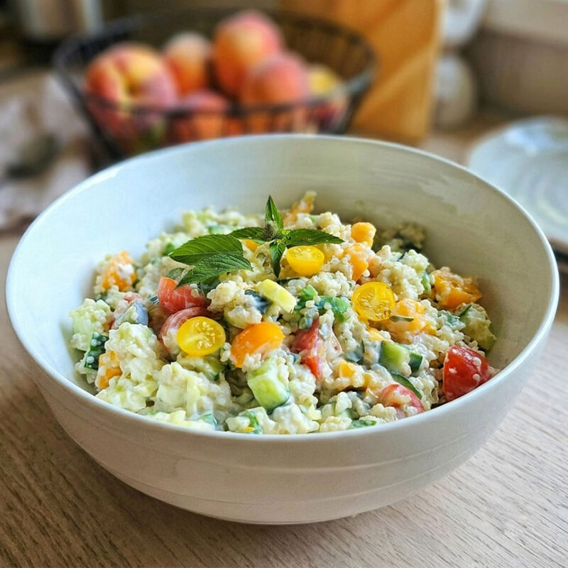 Recept: kvinojina solata